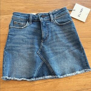 DL1961 Women's Classic Blue Mini Skirt